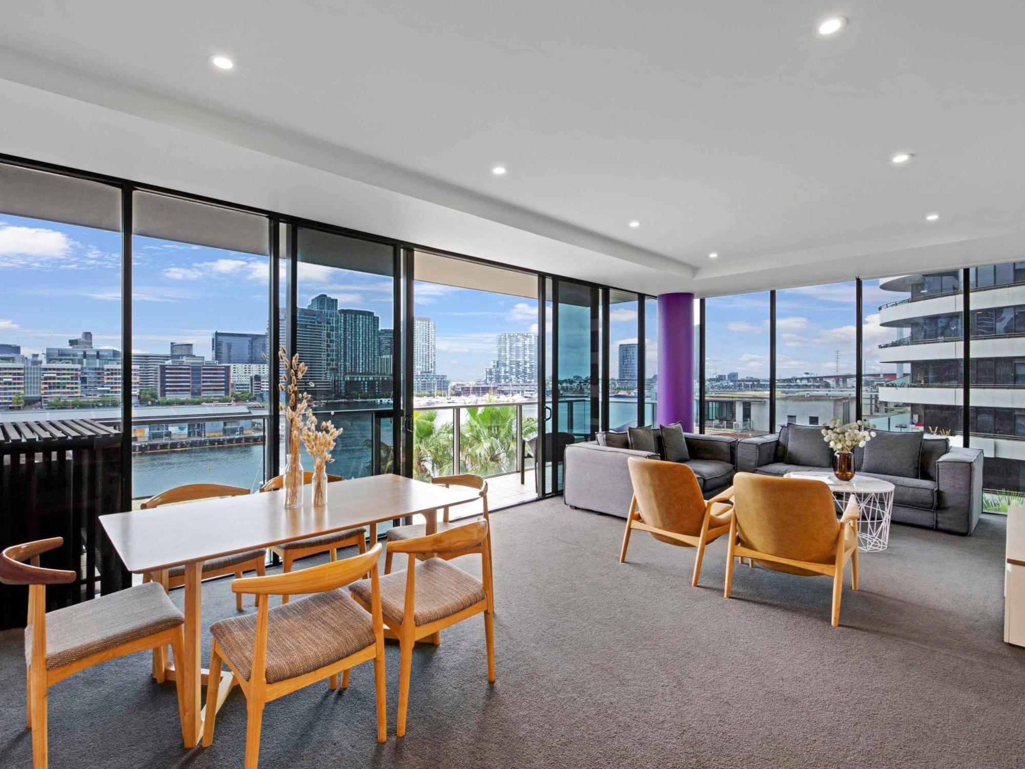 The Sebel Residences Melbourne Docklands Serviced Apartments Exterior foto
